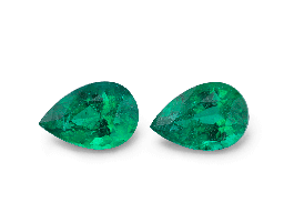 [EX3296] Emerald 9x6.1mm Pear Shape PAIR