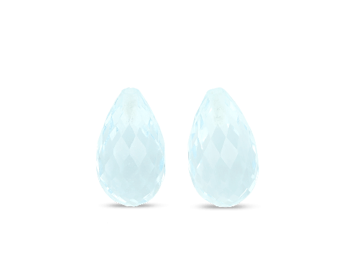 [BRIX3075] Aquamarine 8.75x5mm Briolette