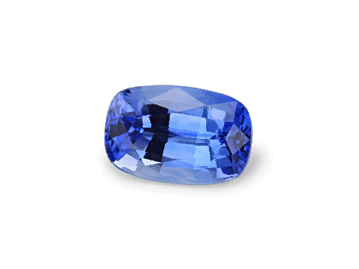 [SCX3444] Ceylon Sapphire 7.5x4.9mm Cushion Mid Light Blue