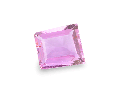 [KX3141] Sapphire Pink 5.5x5x2.2mm Geometric Free Form