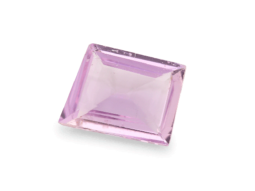 [KX3147] Sapphire Pink 6.3x4.9x2mm Geometric Free Form