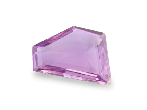 [KX3148] Sapphire Purple 7.4x5.2x1.9mm Geometric Free Form