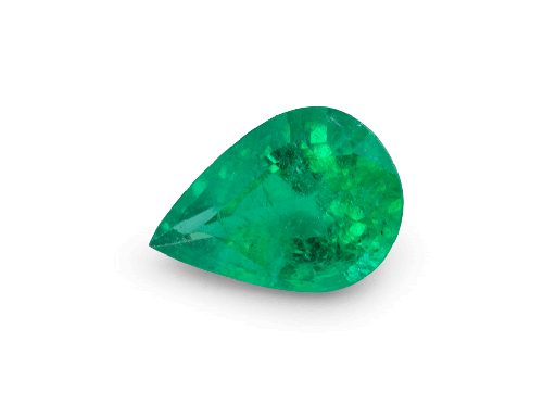 [EX3184] Emerald 6.9x4.8mm Pear Shape