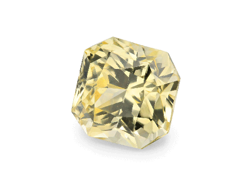 [SYX3127] Ceylon Yellow Sapphire 8.31x8.42mm Fancy Radiant Cut