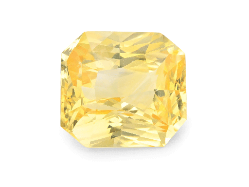 [SYX3123] Ceylon Yellow Sapphire 10.59x9.69mm Fancy Radiant Cut