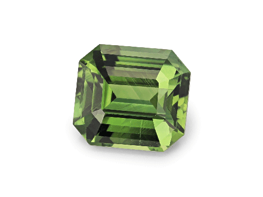 [SGX3087] Madagascan Sapphire 8.83x7.96mm Emerald Cut Green