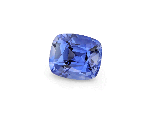 [SCX3481] Ceylon Sapphire 6.3x5.4mm Cushion  Mid Blue