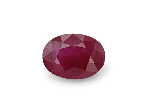 [RX3177] Burmese Ruby 7.2x5.3mm Oval
