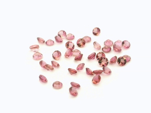[TUKR0225] Pink Tourmaline 2.25mm Round