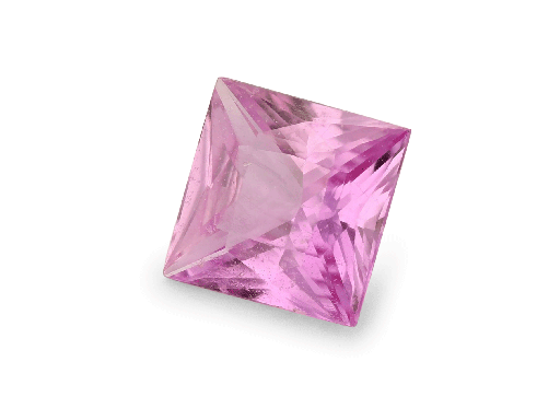 [KX3279] Pink Sapphire 4.9mm Princess Cut