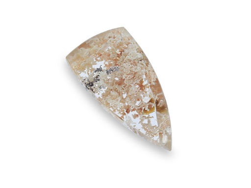 [QZX3618] Garden Quartz 29x14mm Triangular