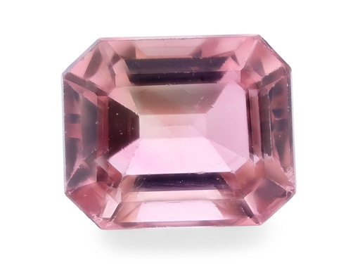 [TUX3517] Pink Tourmaline 6.35x5.5mm Emerald Cut
