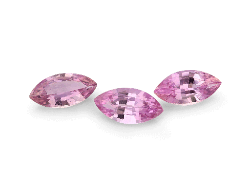 [KM207035] Pink Sapphire 7x3.5mm Marquise Cut Light Pink 