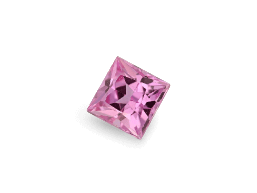 [KQP10375] Pink Sapphire 3.75mm Princess Cut