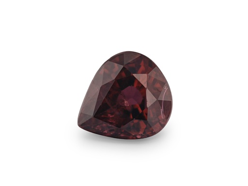 [RX3188] Ruby 5.5x4.95mm Pear Shape Dark Red