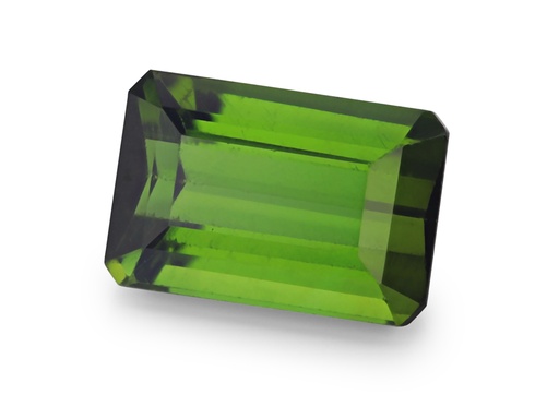 [TUX3720] Green Tourmaline 8.6x5.7mm Emerald Cut