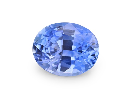 [SCX3490] Blue Sapphire 8x6.5mm Oval Mid Light Blue