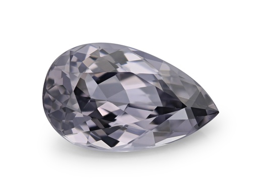 [SPINX3561] Spinel 12.3x7.5mm Pear Shape Light Grey