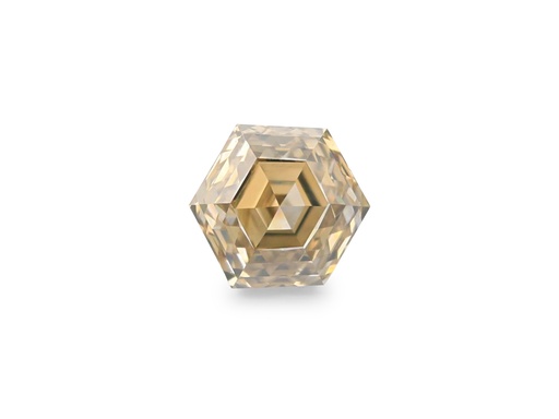 [DIAX3376] Champagne Diamond 3.60mm Hexagon