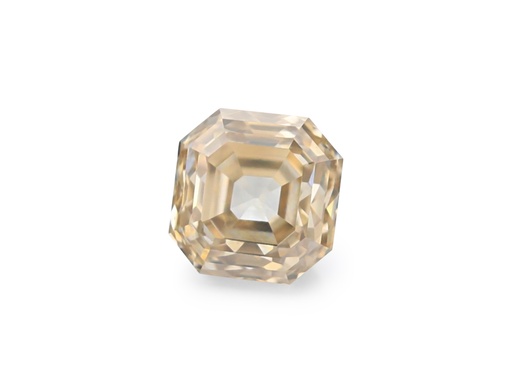 [DIAX3390] Light Champagne Diamond 4.00mm Square Emerald Cut