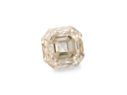 [DIAX3391] Light Champagne Diamond 4.00mm Square Emerald Cut