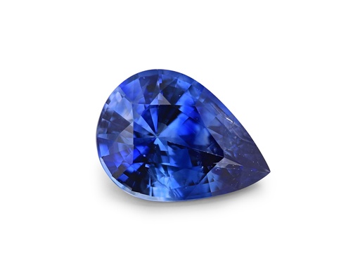 [SCX3504] Ceylon Sapphire 6.8x5mm Pear Shape Mid Blue