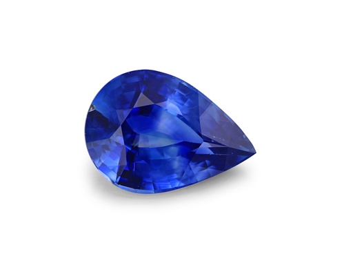 [SCX3505] Ceylon Sapphire 6.7x4.8mm Pear Shape Mid Blue