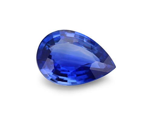 [SCX3506] Ceylon Sapphire 7.05x4.95mm Pear Shape Mid Blue