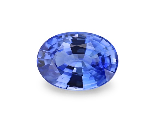 [SCX3518] Ceylon Sapphire 7.05x5.1mm Oval Light Blue