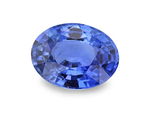 [SCX3524] Ceylon Sapphire 7.9x6mm Oval Mid Blue