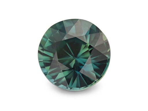 [SPAX3779] Tanzanian Sapphire 7.97x7.95mm Round Teal