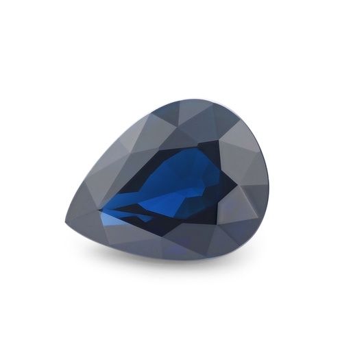 [SAX3365] Australian Sapphire 9.15x7.1mm Pear Shape Blue