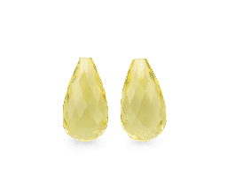 [LQBR-1508] Lemon Quartz 15x8mm Briolette 
