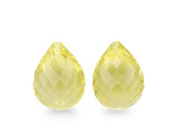 [LQBR-1612] Lemon Quartz 16x12mm Briolette 