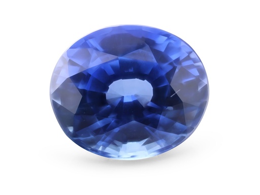 [SCX3533] Ceylon Sapphire 6.1x5.2mm Oval Blue