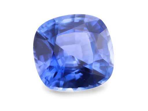 [SCX3539] Ceylon Sapphire 7.6x7.4mm Cushion Mid Blue