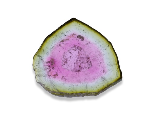 [TUX3933] Watermelon Tourmaline 19.5-20mm Crystal Slice