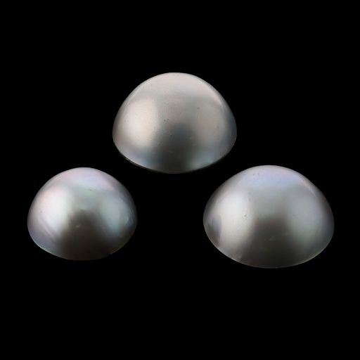 Mabe Pearl Round Dyed Grey
