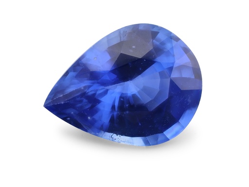 [SCX3550] Ceylon Sapphire 7.9x6mm Pear Shape Blue