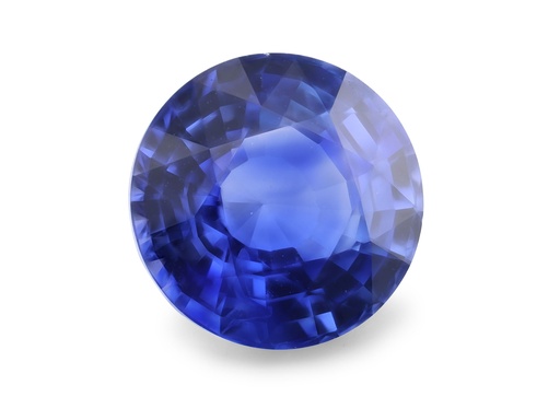 [SCX3555] Ceylon Sapphire 6.9mm Round Blue