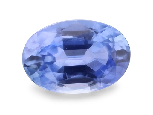 [SCX3571] Ceylon Sapphire 7.6x5.2mm Oval Light Blue