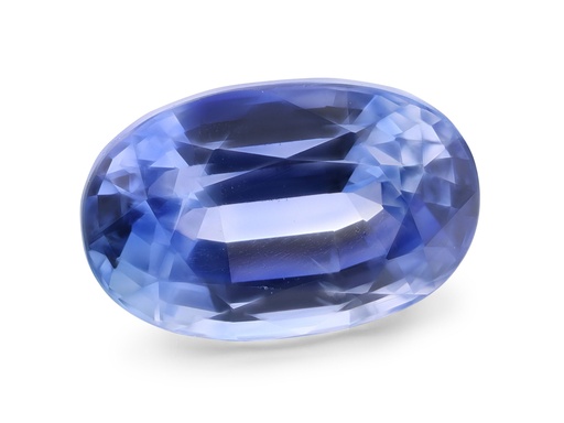 [SCX3574] Ceylon Sapphire 7.9x5.2mm Oval Light Blue