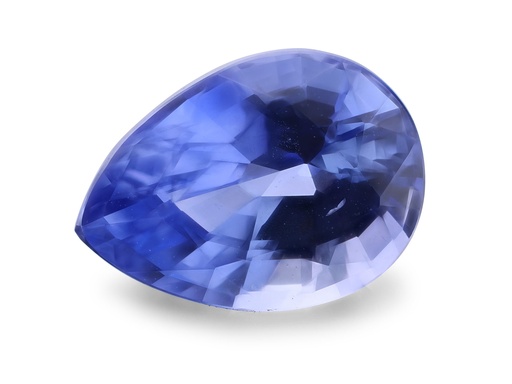 [SCX3595] Ceylon Sapphire 7.8x5.7mm Pear Shape Light Blue