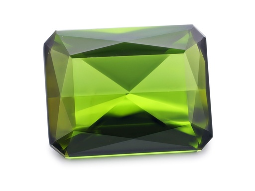 [TUX3956] Tourmaline 9.05x7.1mm Fancy Emerald Cut Green