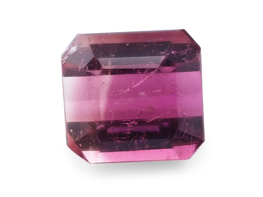 [TUX3970] Tourmaline 6x5.8mm Square Emerald Cut Pink