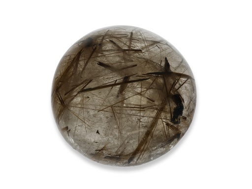 [QZX3727] Rutilated Quartz 32.5mm Round Cabochon