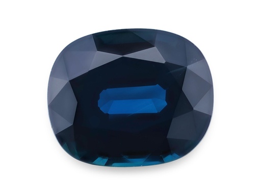 [SAX3430] Australian Sapphire 8.8x7.2mm Cushion Dark Blue