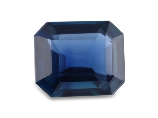 [SAX3454] Australian Sapphire 6.1x5.15mm Emerald Cut Bright Royal Blue