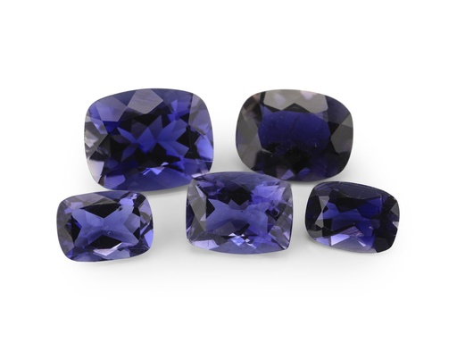 [WA0705] Iolite 7x5mm Cushion