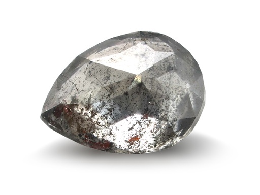 [DIAX3418] Salt & Pepper Diamond 5.65x4.3mm Pear Shape